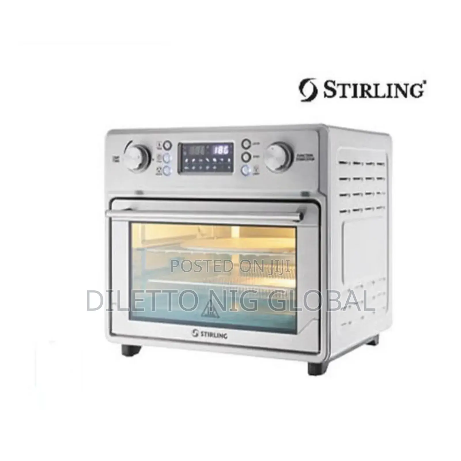 Stirling 24l Air Fryer Oven With 10" Pizza Function