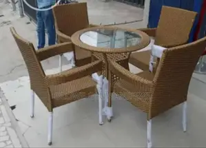Garden Chair Set With Table