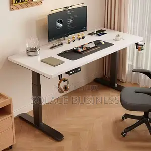 1.2m Electric Height Adjustable Table Desk Carbon Fibre
