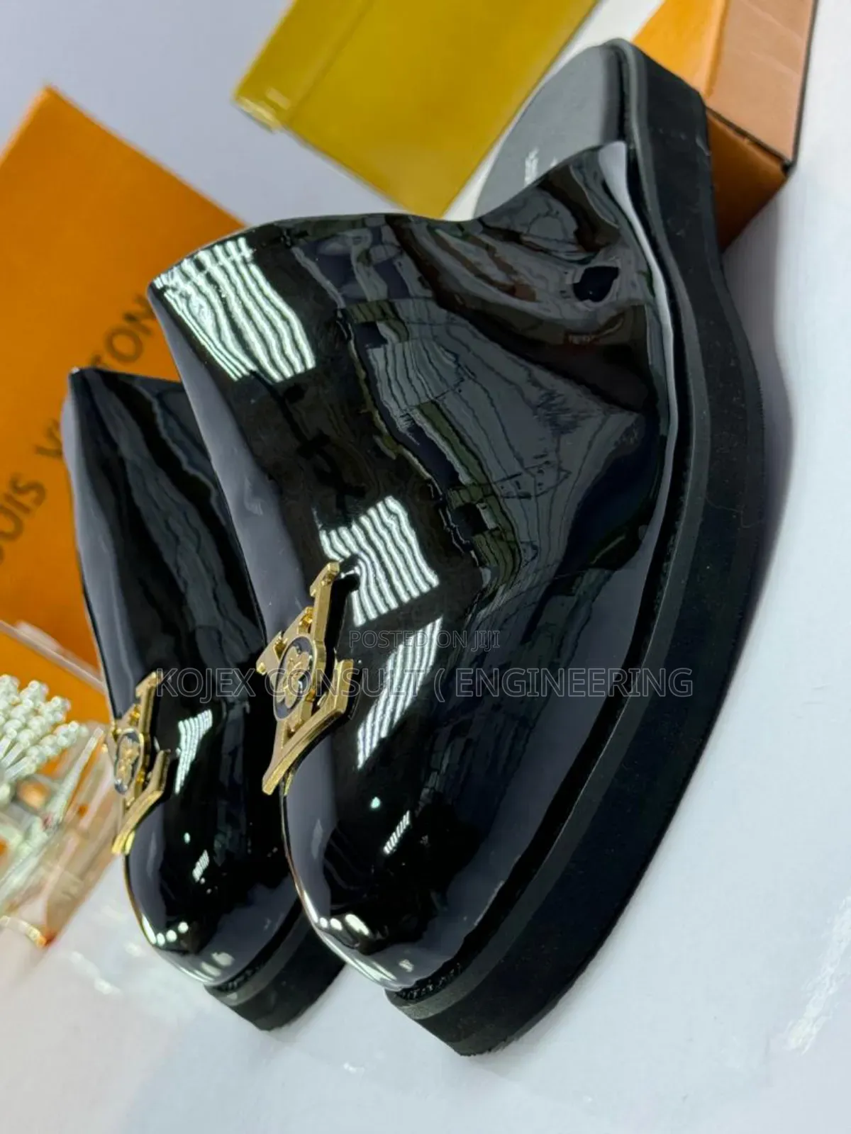 Louis Vuitton Leather Half Shoe
