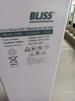 This Is Bliss 1000ah Lithium Iron Battery