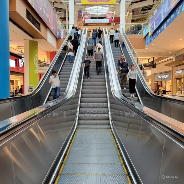 Escalator Enhancing Safety and Efficiency