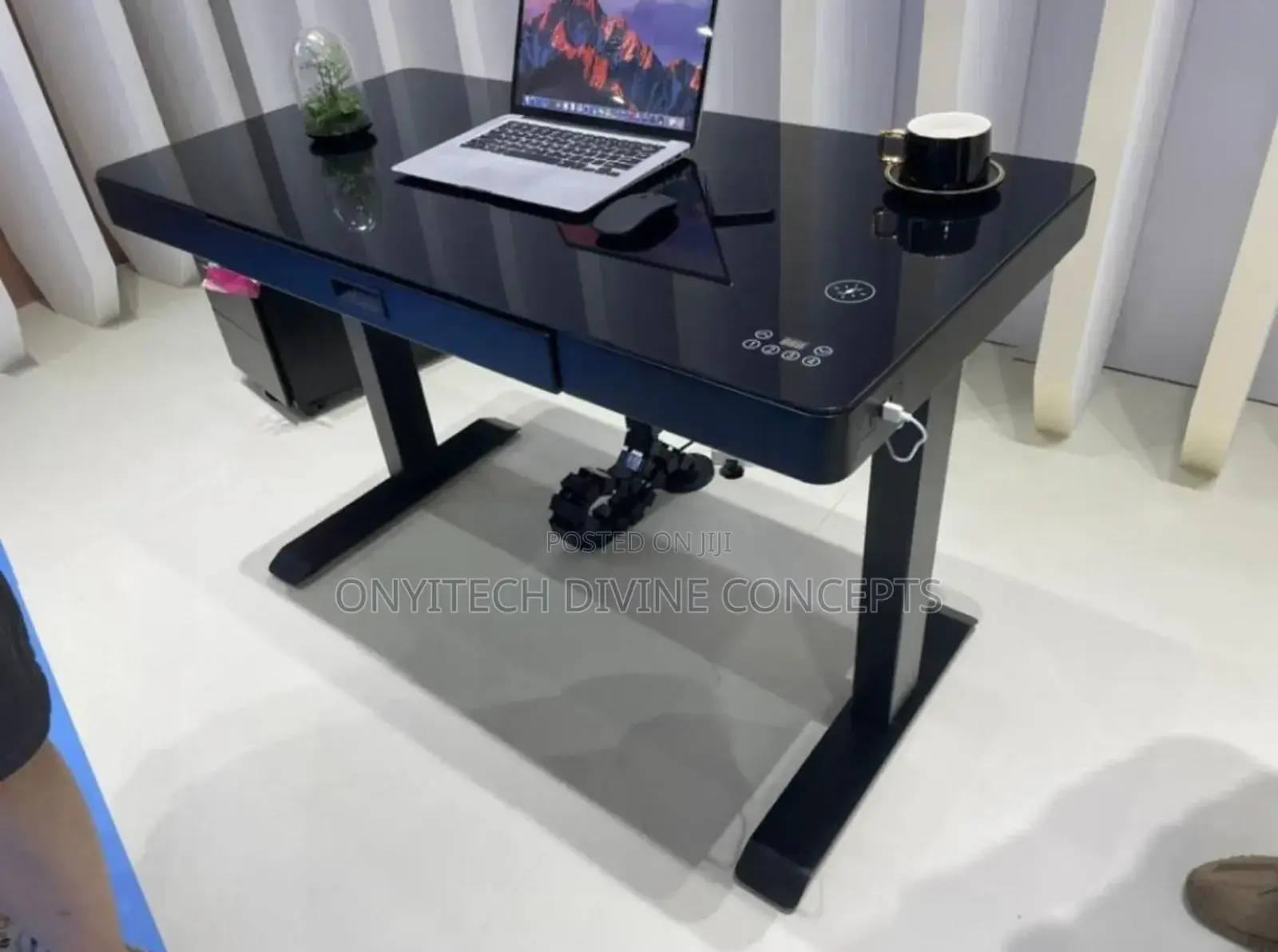 Exclusive Adjustable Electric Table With Softtouch Wifi