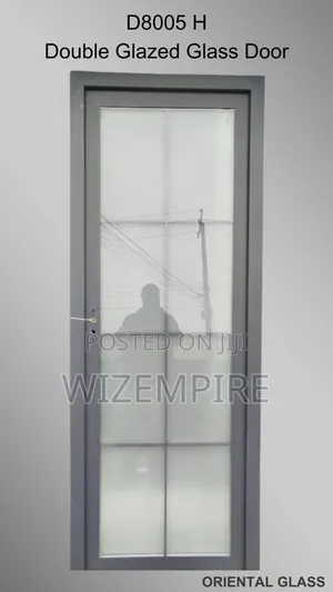 Full Glass Aluminum Doors Available