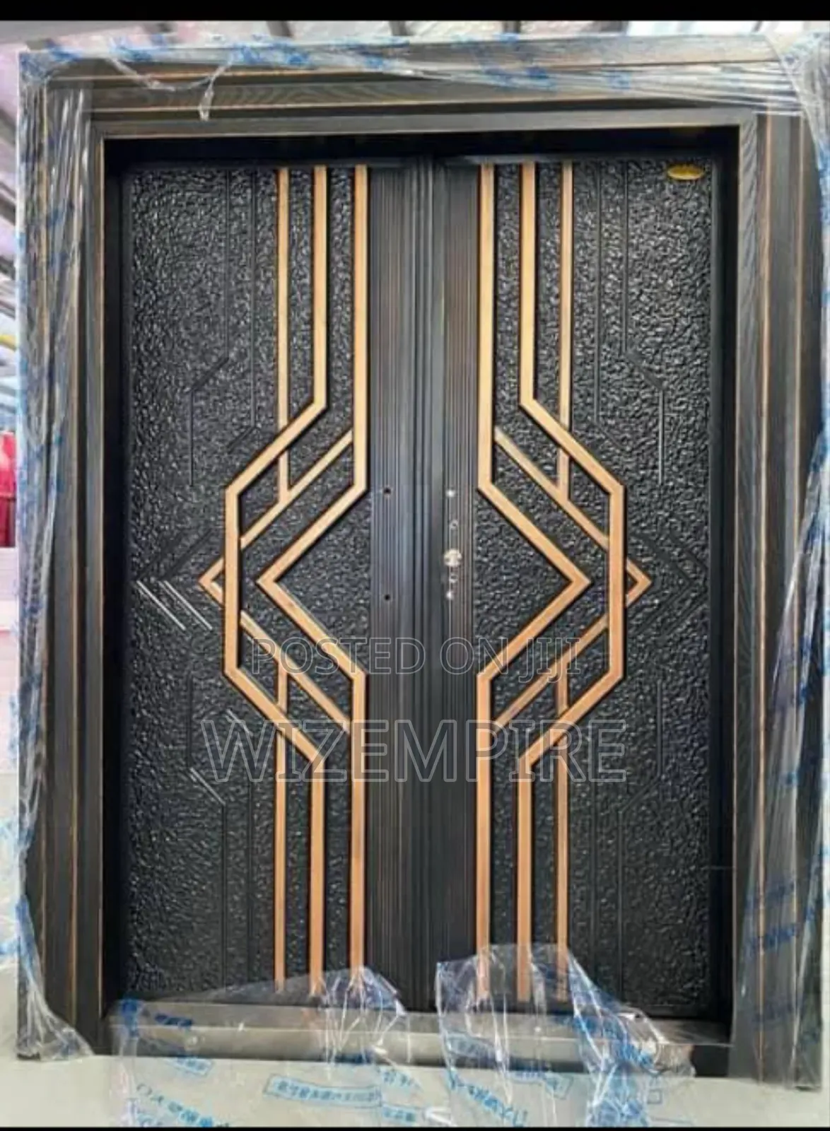 Double Copper Cast Doors Available