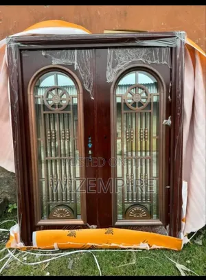 Double French Glass Doors Available
