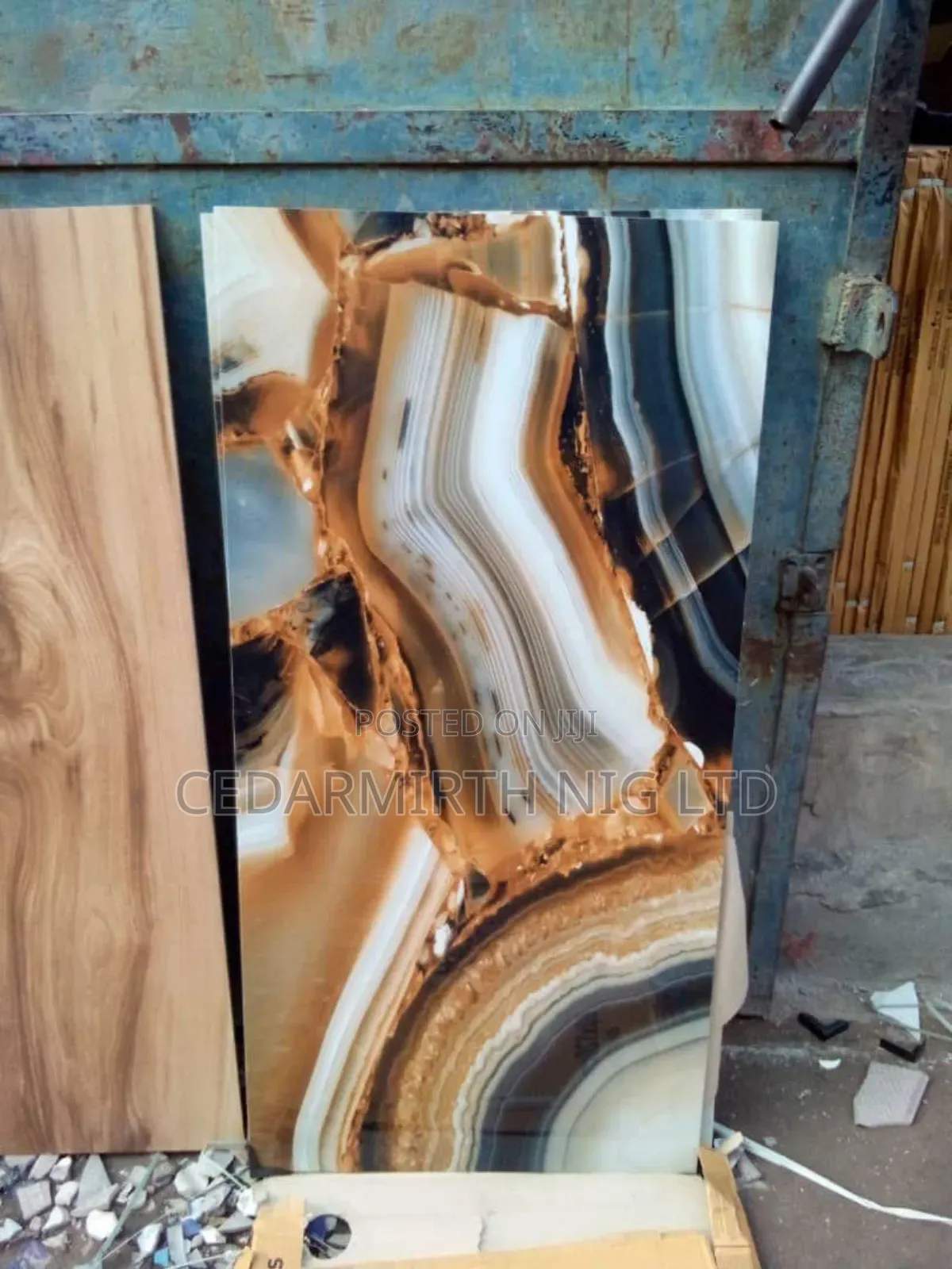 Marble Face Floor and Wall Tile ( Cedar ) Indian .