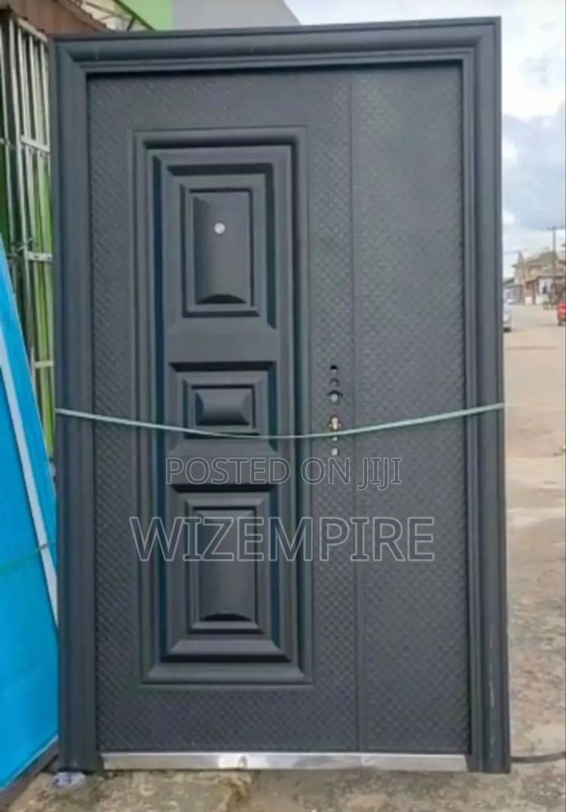 4ft Rough Face Steel Doors Available