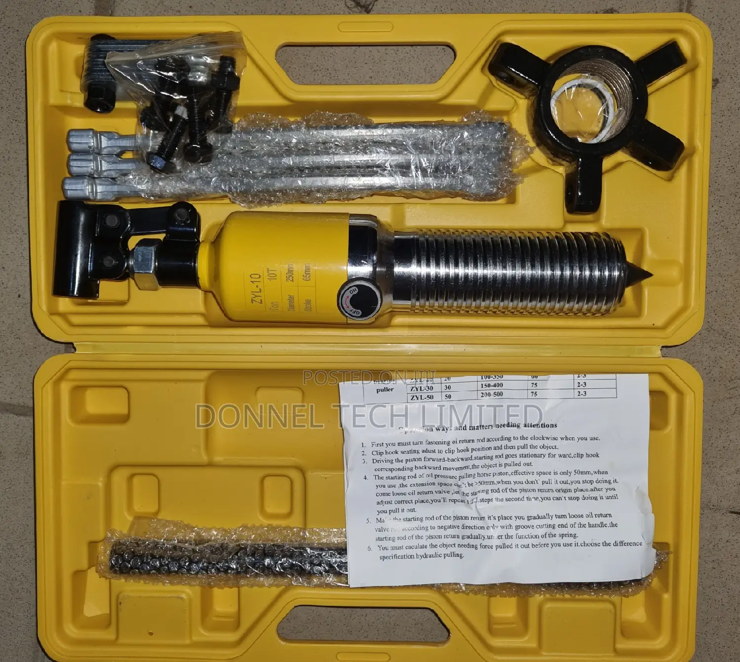 Zyl-10 Hydraulic Gear Puller