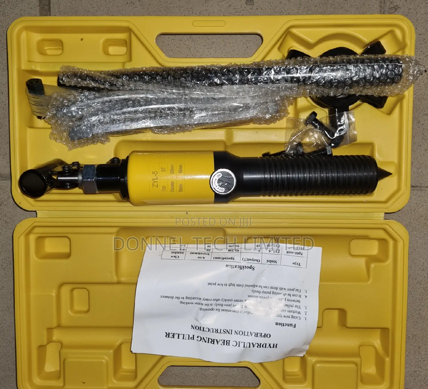 Zyl-5 Hydraulic Gear/Bearing Puller