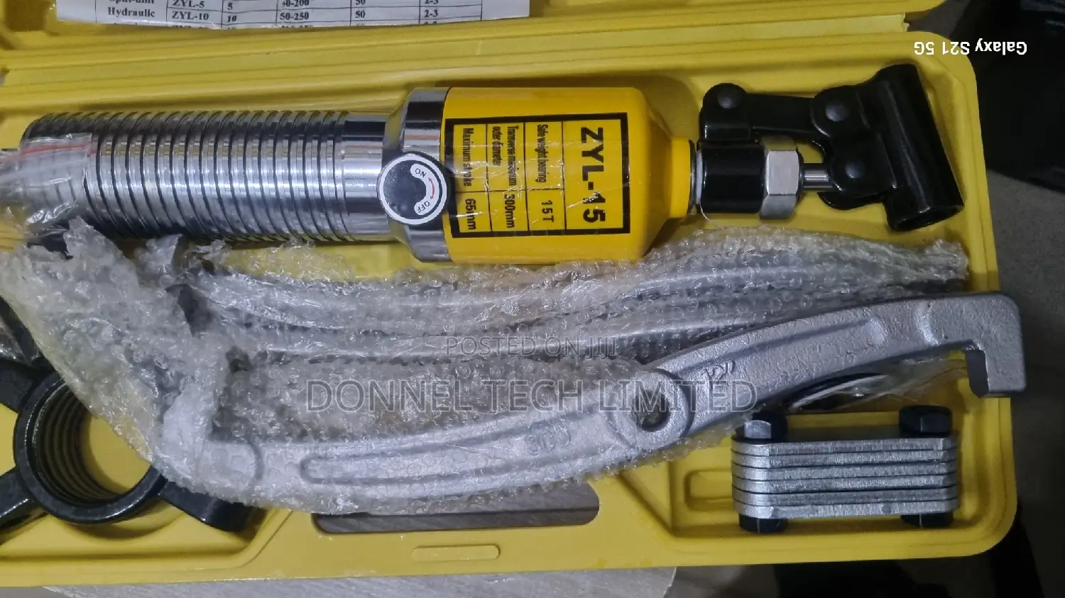 Zyl-15 Hydraulic Gear Puller