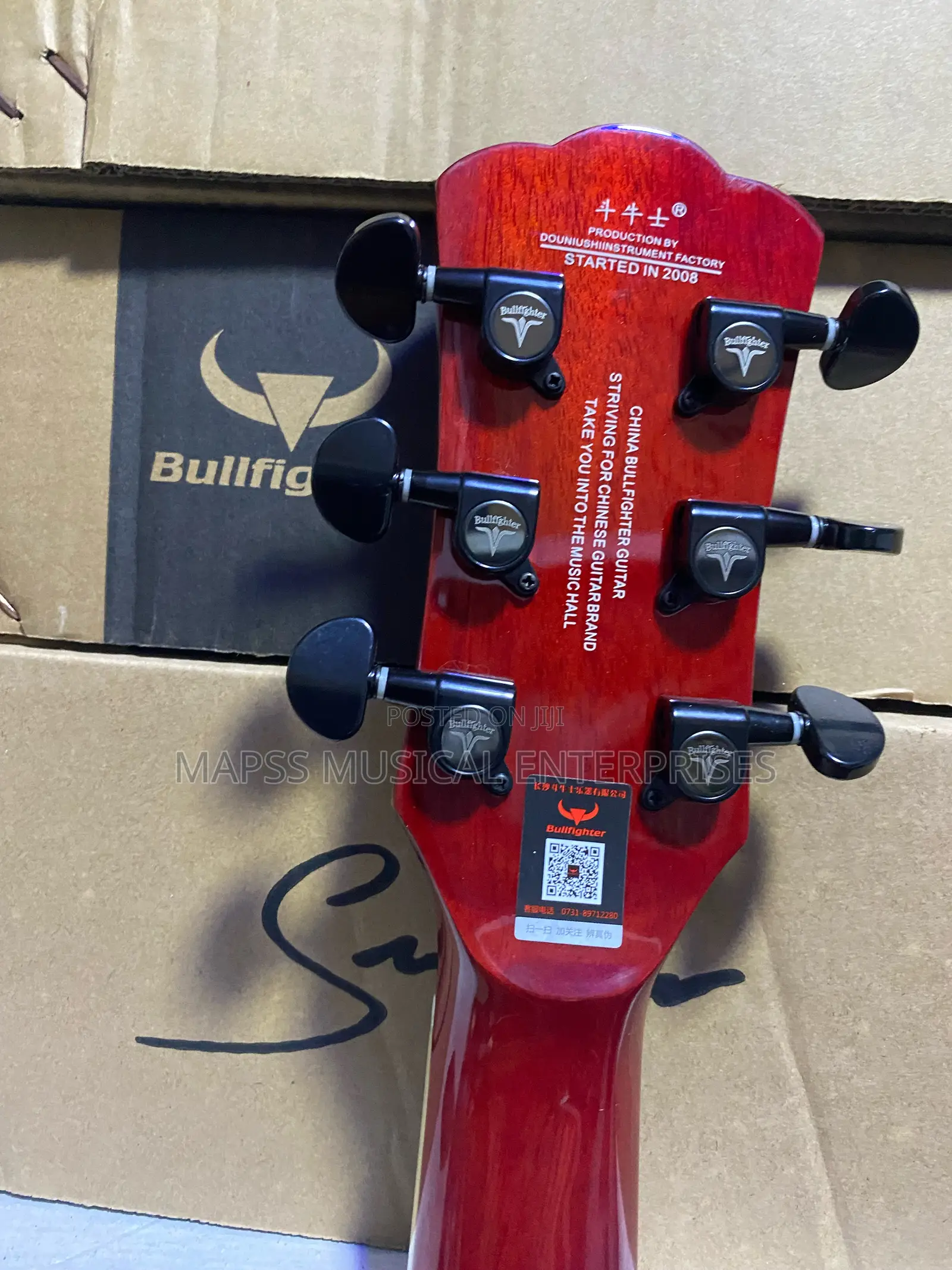 Electro Acoustic Bullfighter 41” Guitar