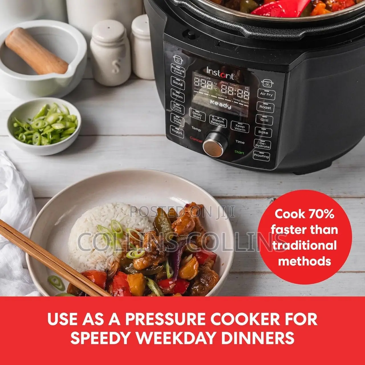 Instant Pot Duo Crisp 13 in 1 Pressure Cooker