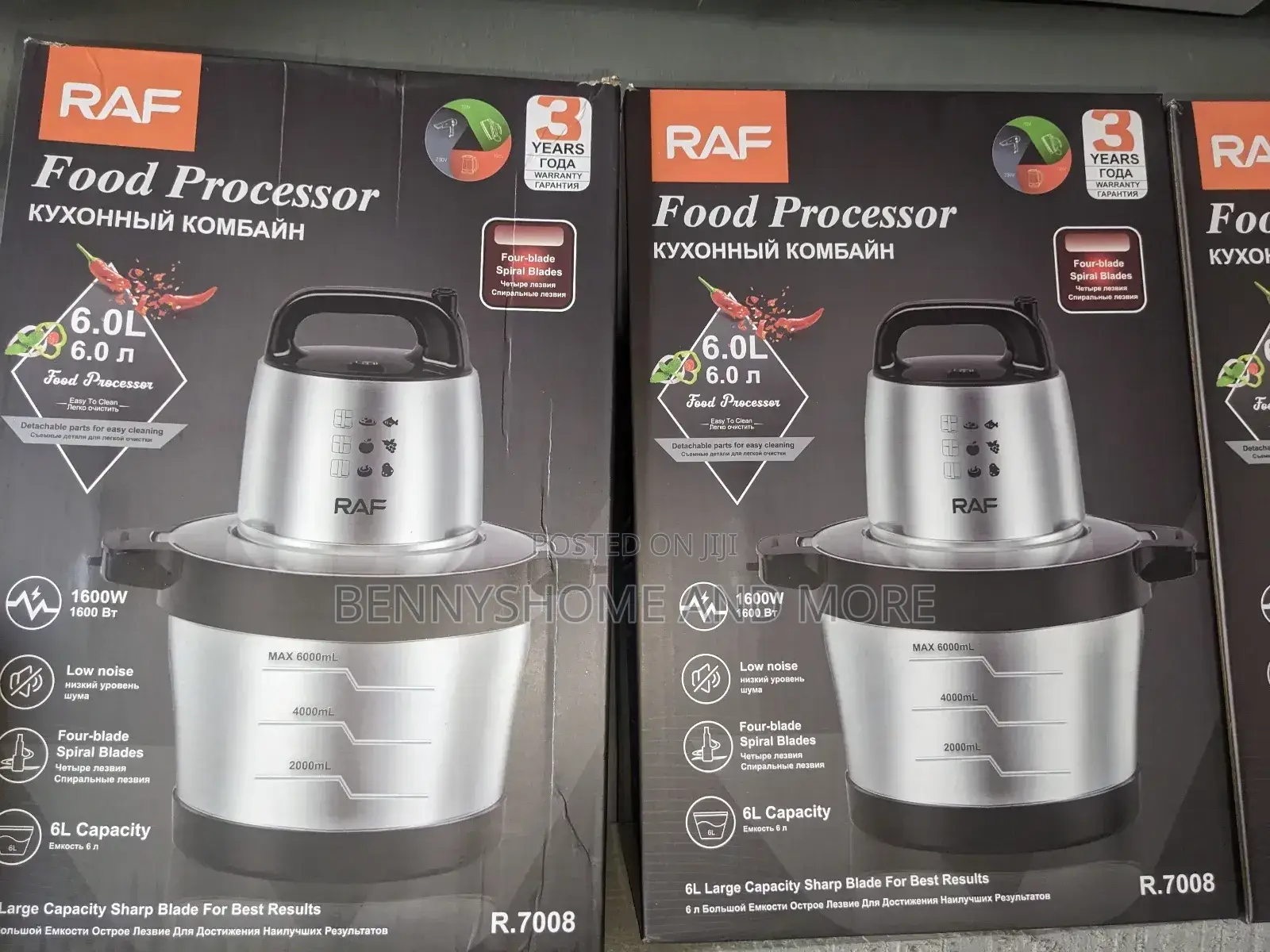 6litre Raf Food Processor