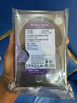 Western Digital Purple 3tb Surveillance Hard Drive