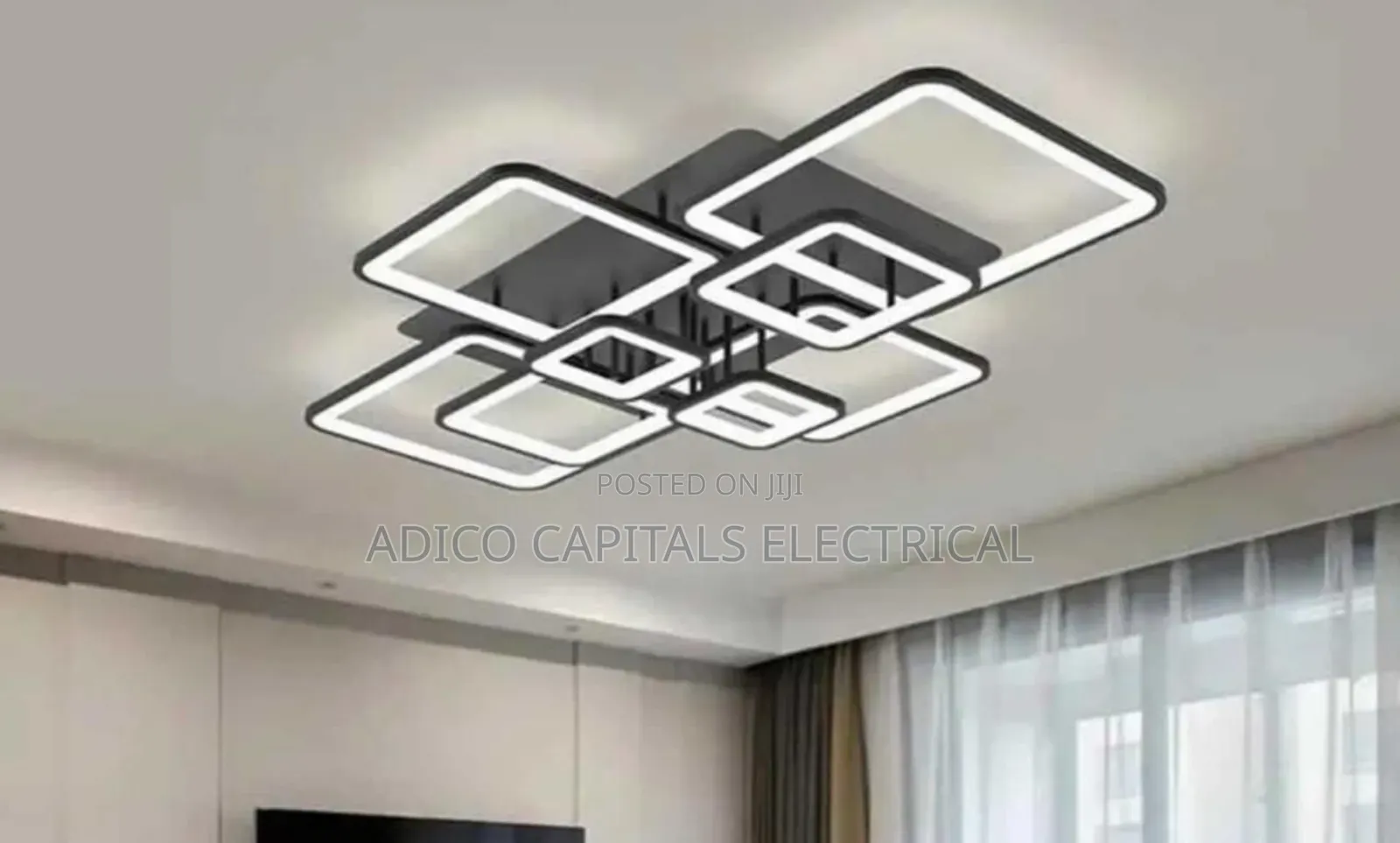 Living Room/Bedroom Chandalier Light With Remote Control