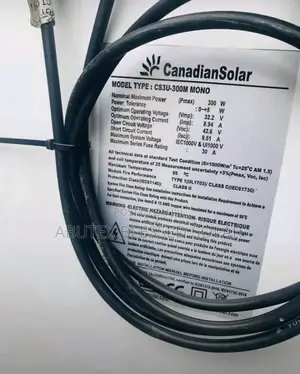 300watt Canadian Solar Panel Mono