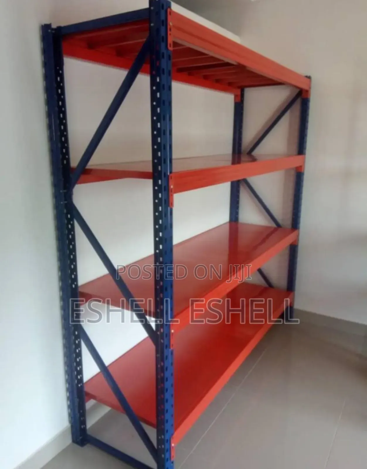 Heavy-Duty Metal Rack