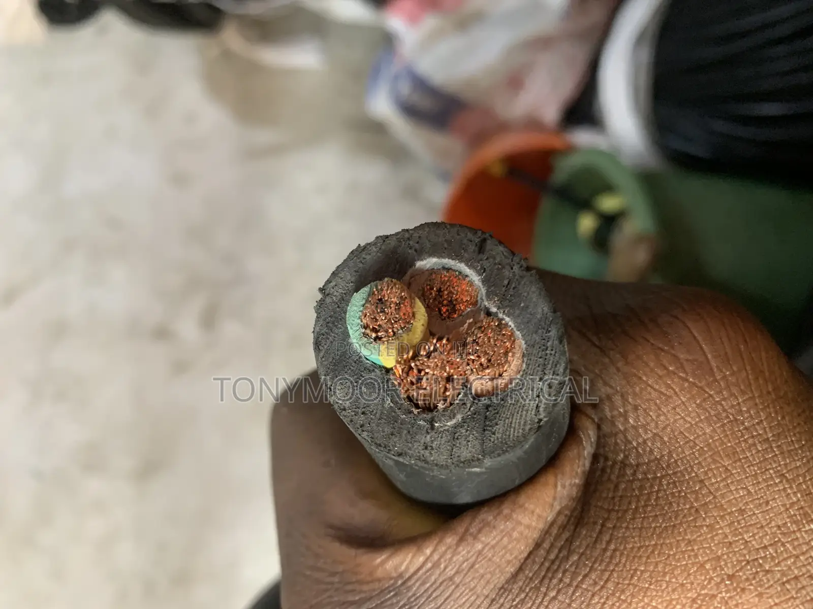 25mm 4core Flexible Wire