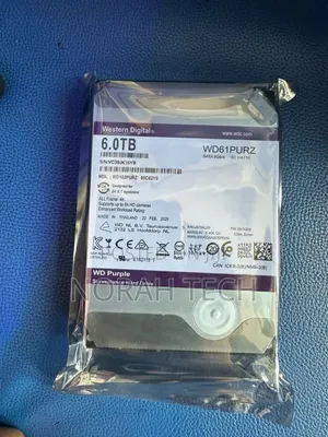 Western Digital 6.0tb Wd Purple Surveillance Hard Drive