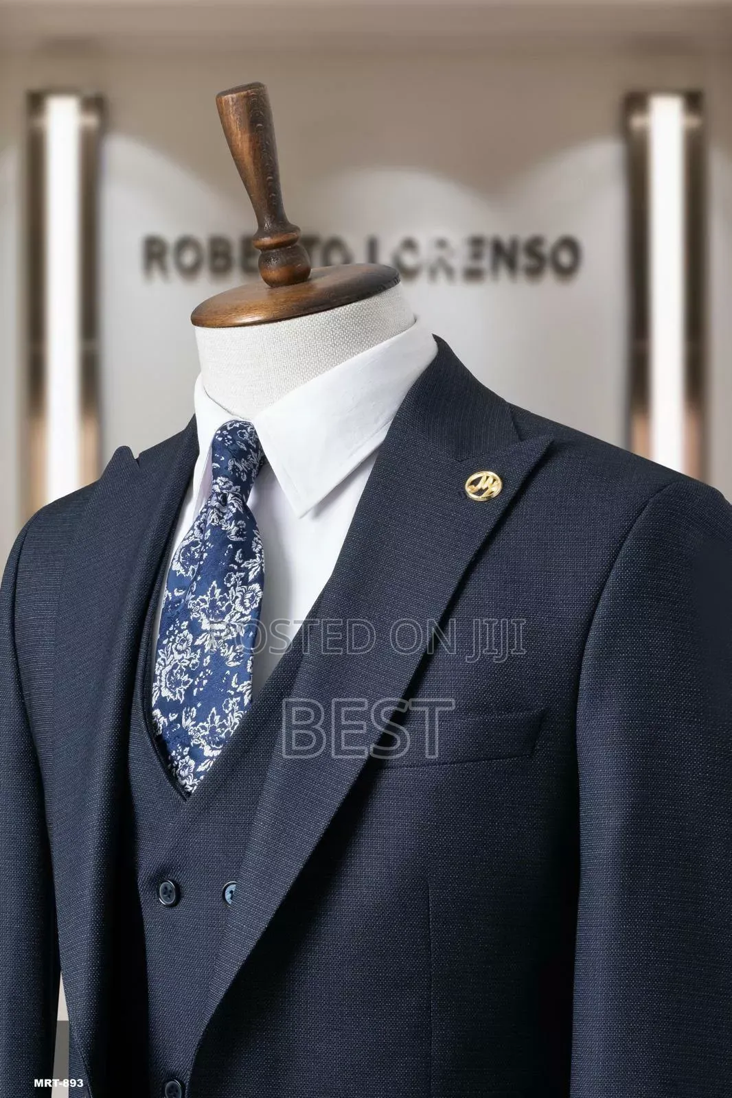 Roberto Lorenso Luxury Men's Suit