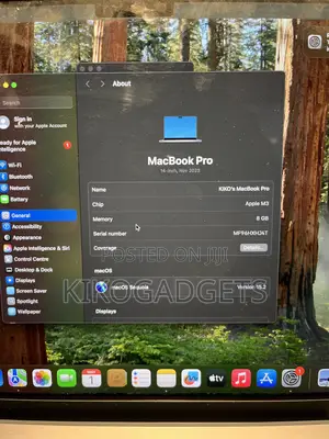 Laptop Apple MacBook Pro 2023 M3 14-Inch 8GB Apple M3 SSD 512GB