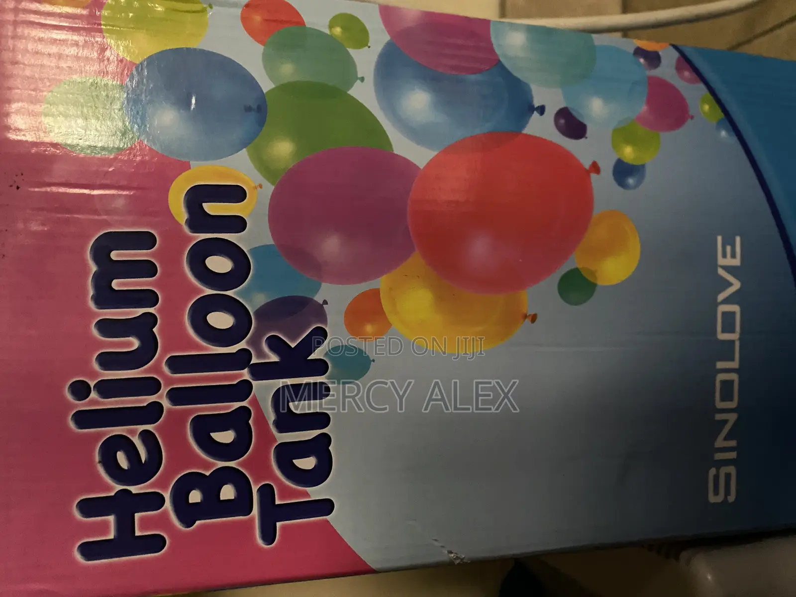 Helium Balloon Tank