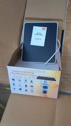 Dual Lens Tuya Solar Camera