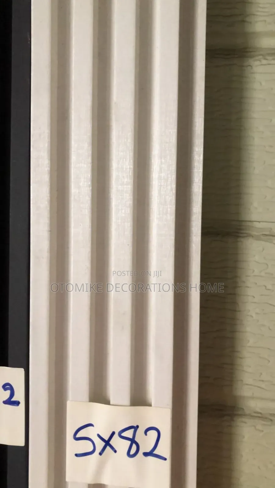White Fluted Panels