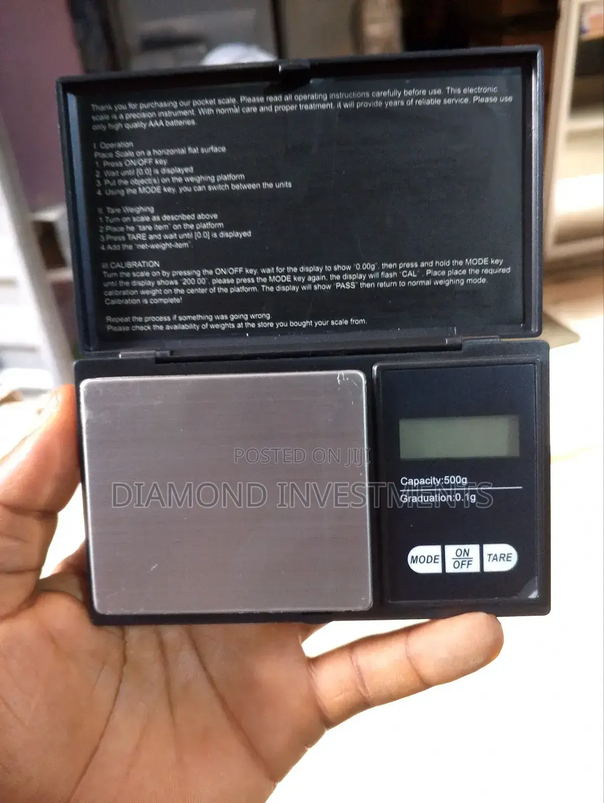 Professional Mini Digital Scale 500g