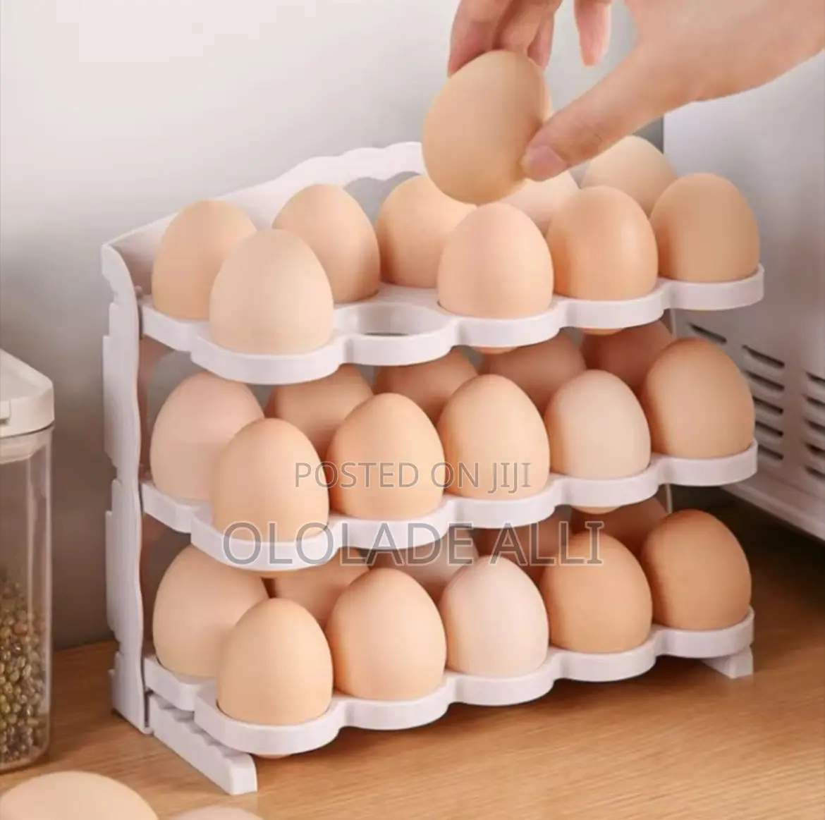 3 Layer Foldable Egg Storage Box
