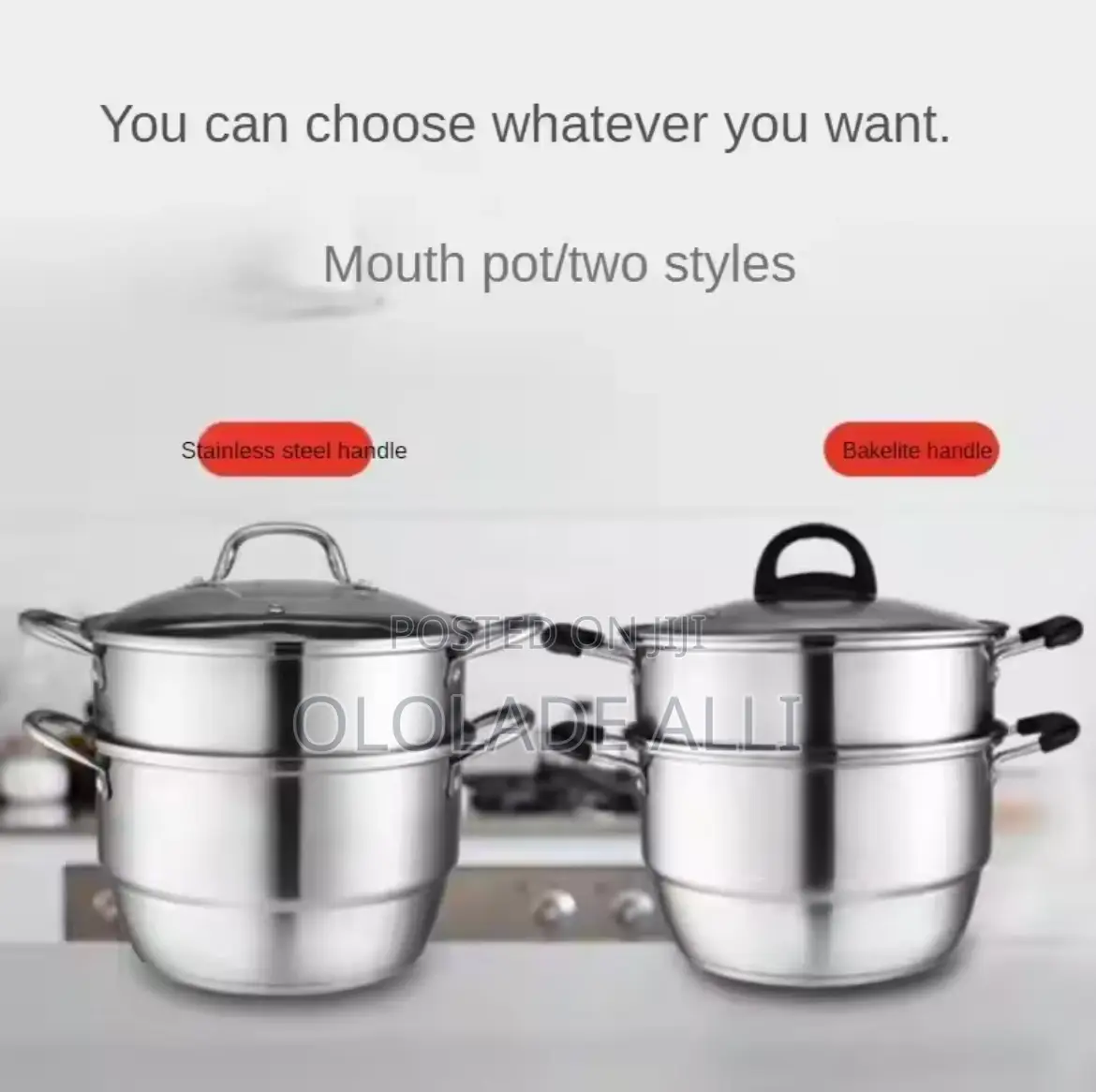 30cm Stainless Sseel Double Layer Steamer