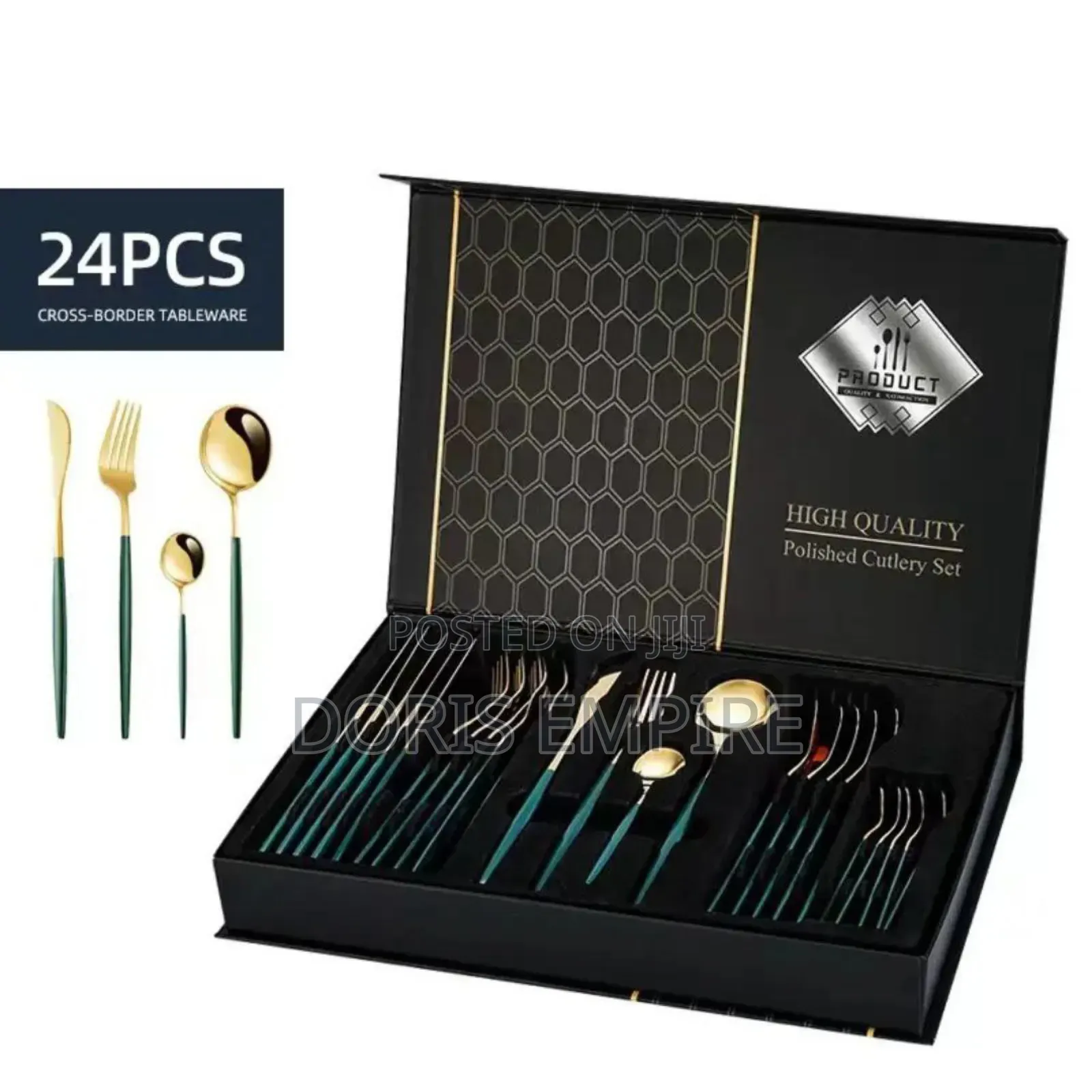 24pcs Box Cutlery
Available in These 4 Colours
