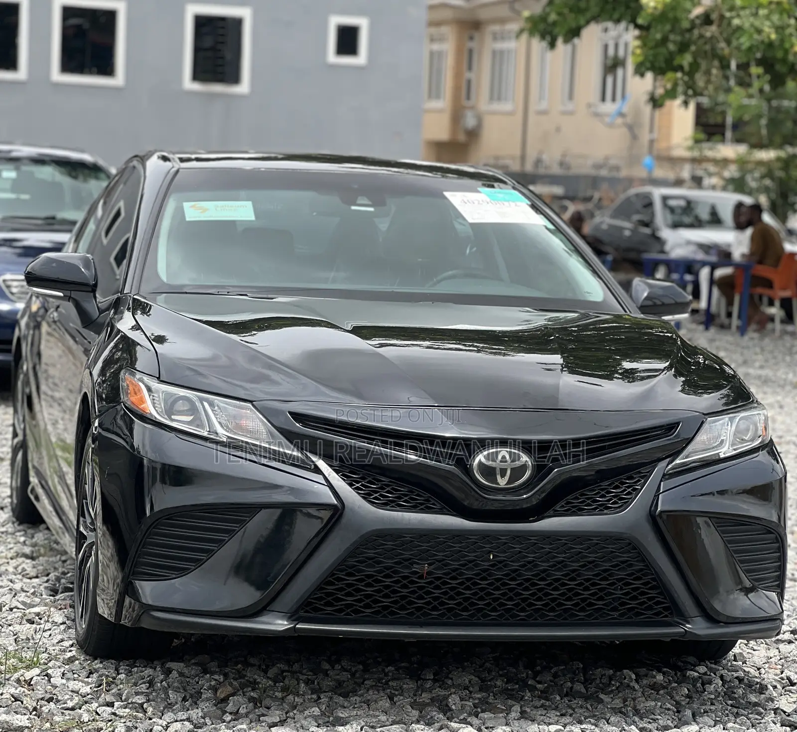 Toyota Camry SE FWD (2.5L 4cyl 8AM) 2018 Black