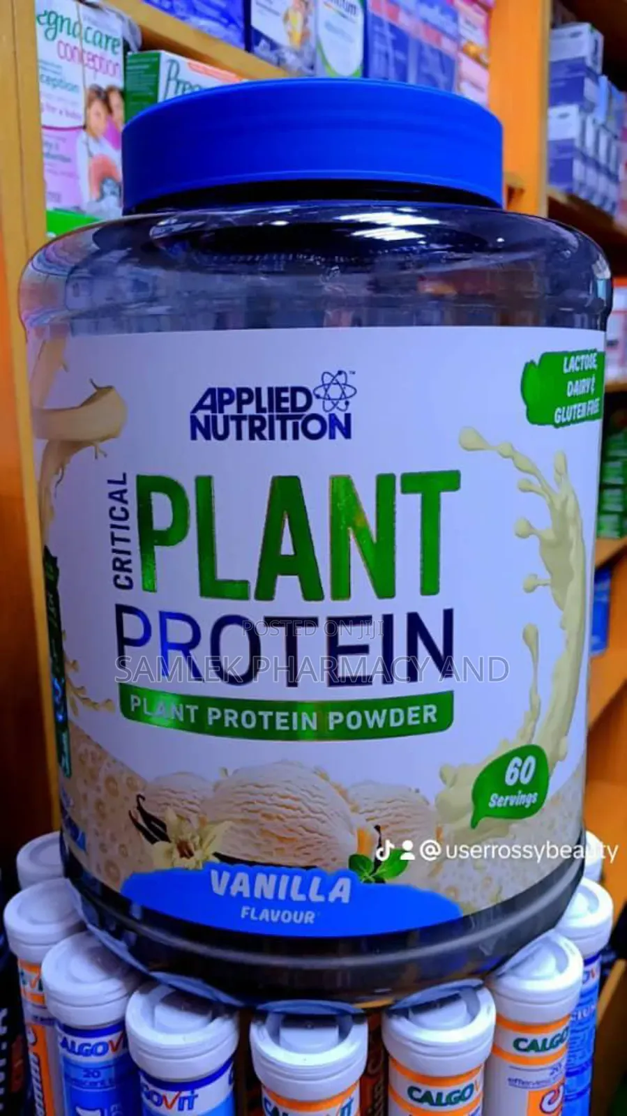 Applied Nutrition Critical Plant Protein-60servings 1.8kg