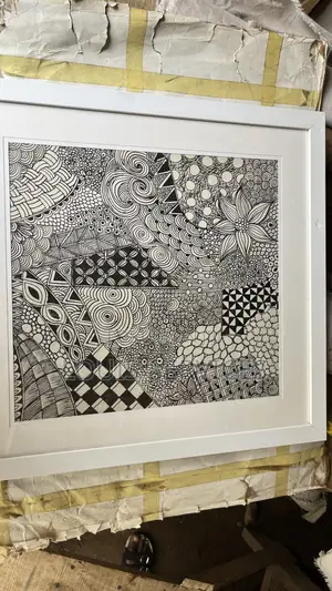 Photo - Astrat Figure in Pen and Ink