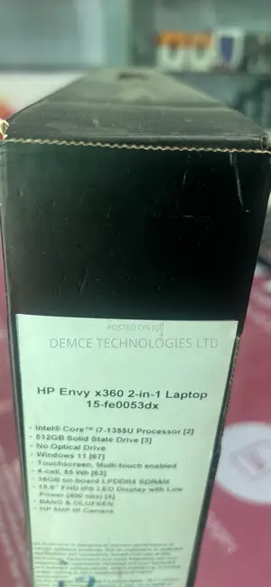 New Laptop HP Envy 15 16GB Intel Core I7 SSD 512GB