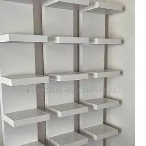 Standing Corner Shelf.