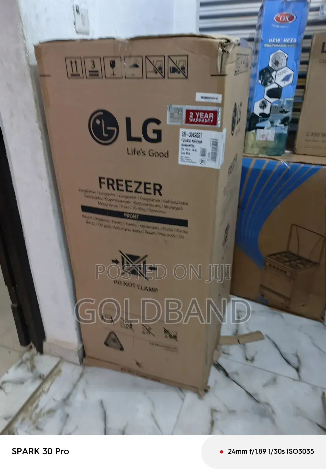 Lg 168 Upright Freezer