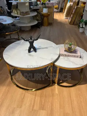 Regular Marble Centre Table Set