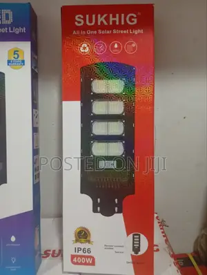 Sukhig 400w 8 Eyes All in One Solar Street Light
