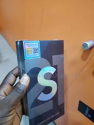 New Samsung Galaxy S21 Ultra 5G 128 GB Silver