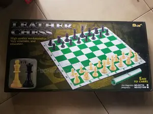 Leather Chess Set