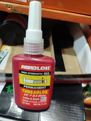 Abrolok High Strength Red Permanent Threadloker 50ml