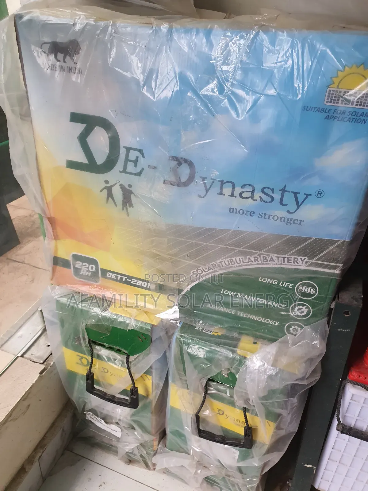 Very Durable 220ah Tubular Solar Battery