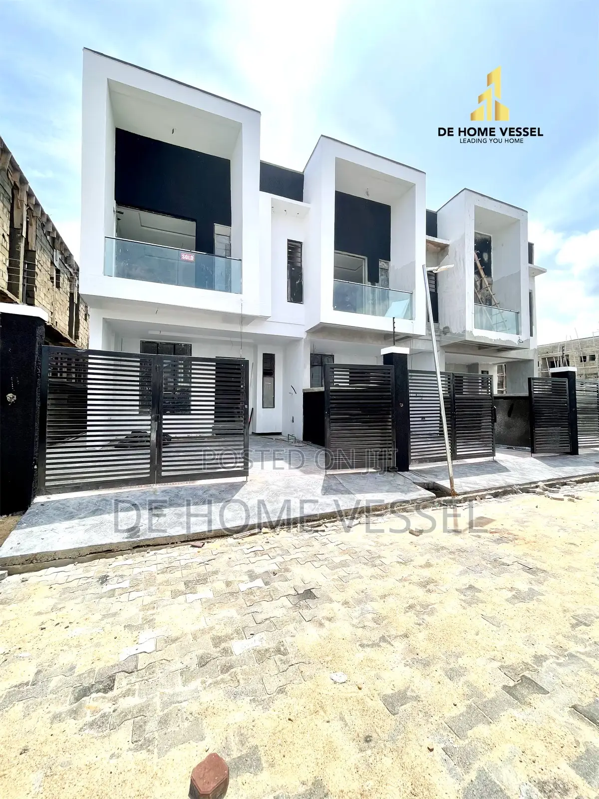 Pretty Good 4 Bed Terrace Duplex With Private Compound