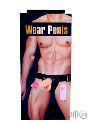 Dildo Vibrator With Leather Strap