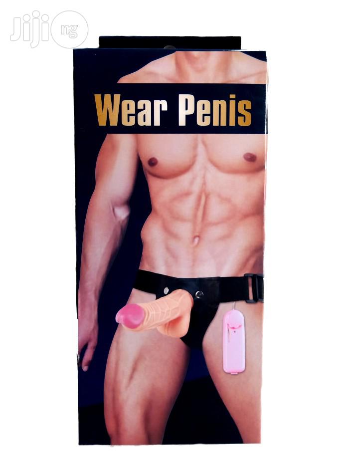 Dildo Vibrator With Leather Strap