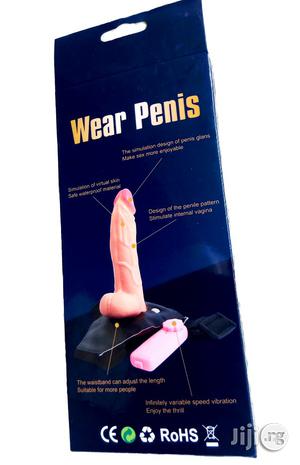 Dildo Vibrator With Leather Strap