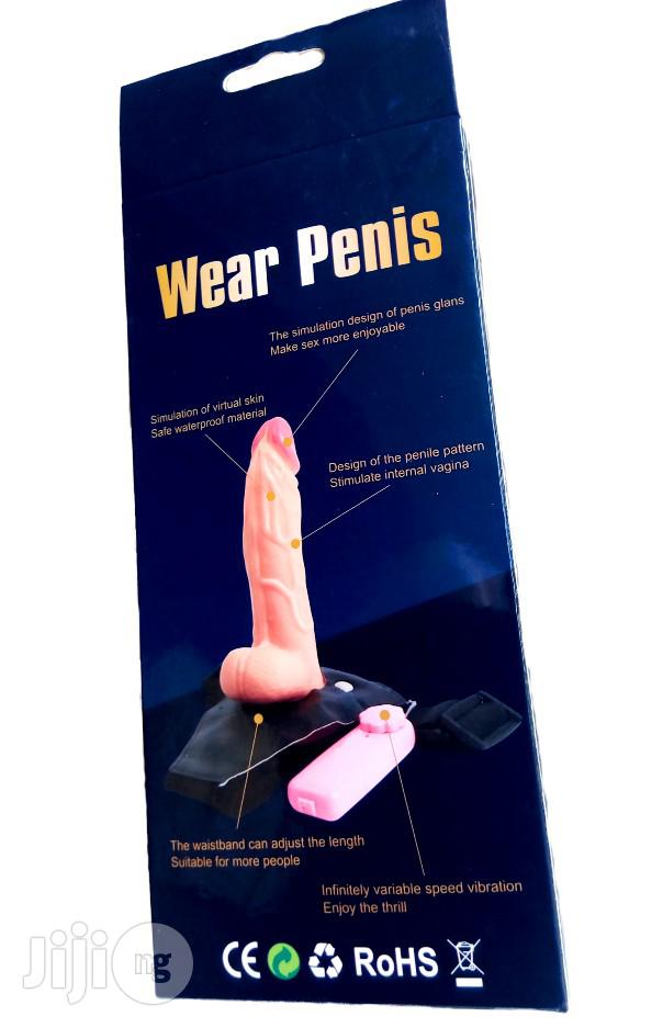 Dildo Vibrator With Leather Strap